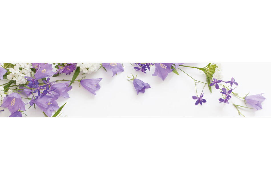 Küchenrückwand Glockenblumen Arrangement