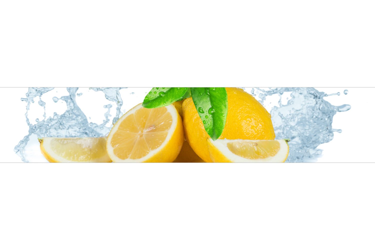 Küchenrückwand Frische Zitrone