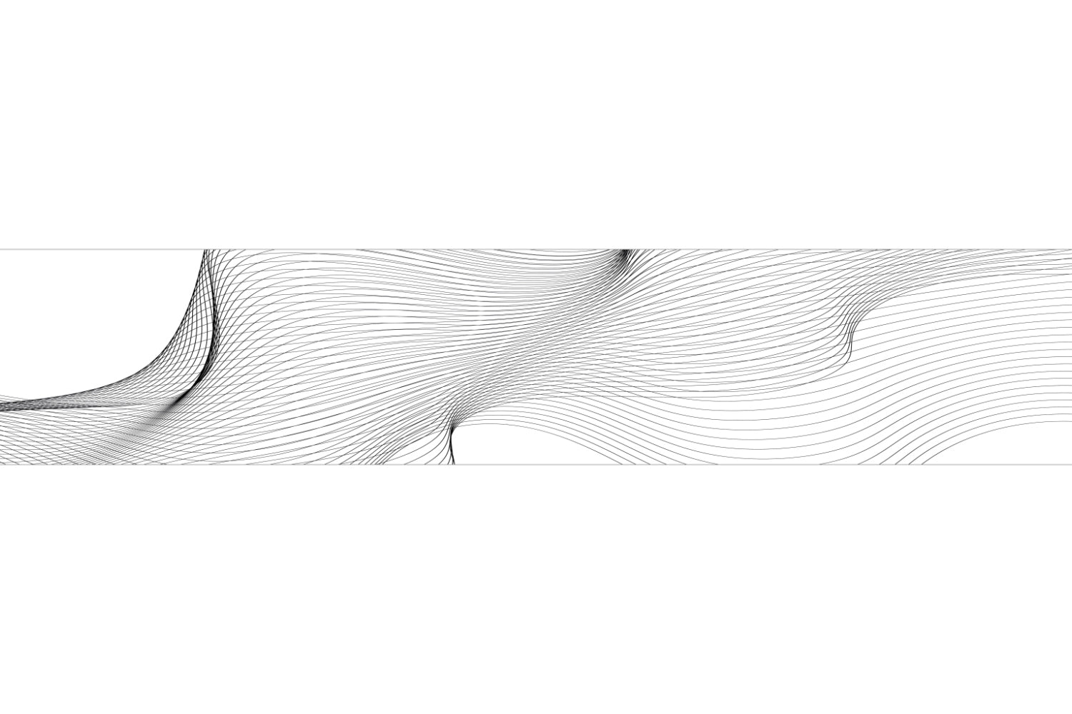 Küchenrückwand Schwarz Weiß Linien Design