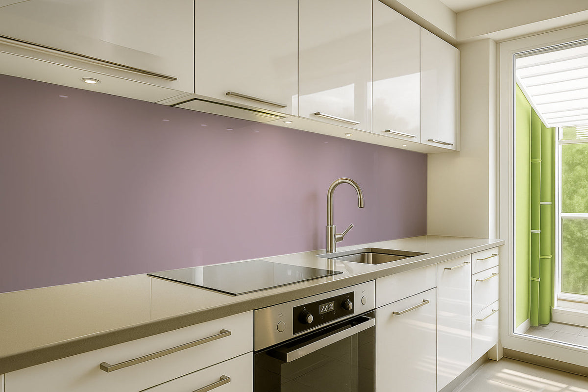 Küchenrückwand Einfarbig RAL 4009 Pastellviolett
