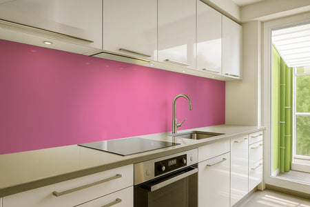 Küchenrückwand Einfarbig RAL 4010 Telemagenta