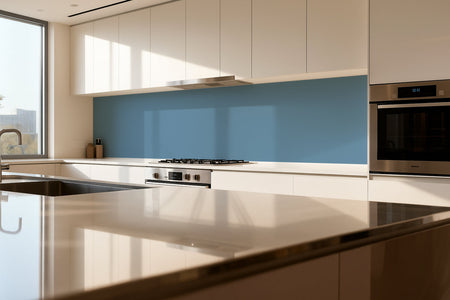 Küchenrückwand Einfarbig RAL 5024 Pastellblau
