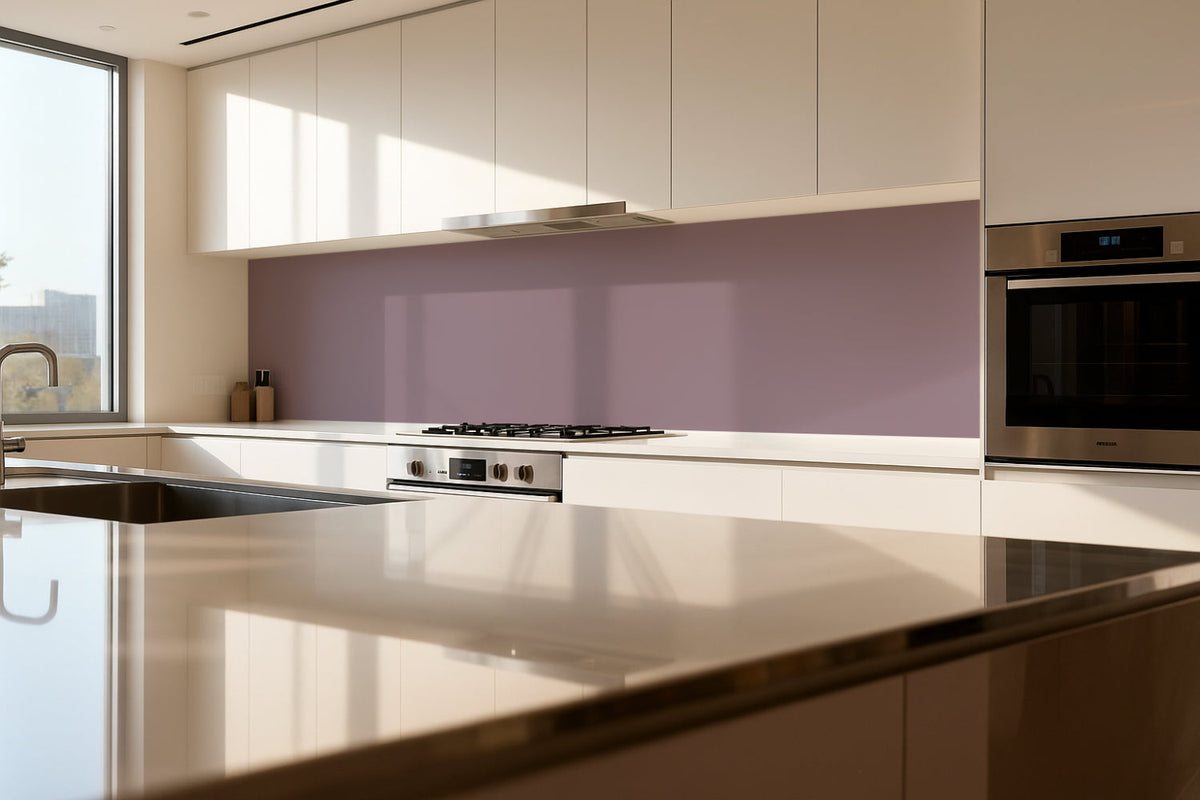 Küchenrückwand Einfarbig RAL 4009 Pastellviolett