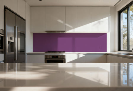 Küchenrückwand Einfarbig RAL 4008 Signalviolett