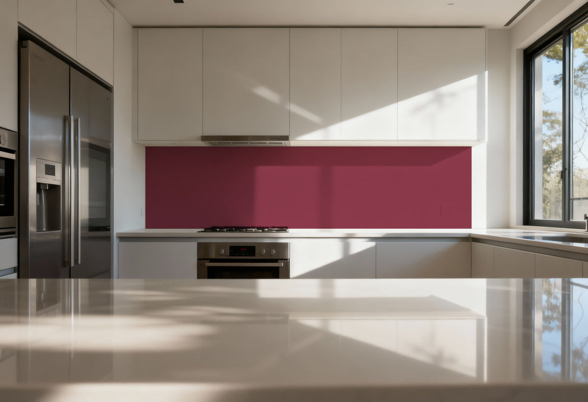 Küchenrückwand Einfarbig RAL 4002 Rotviolett