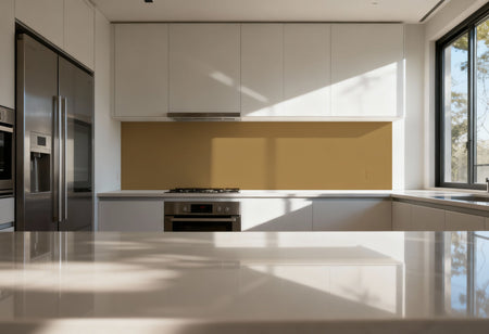 Küchenrückwand Einfarbig RAL 1011 Braunbeige