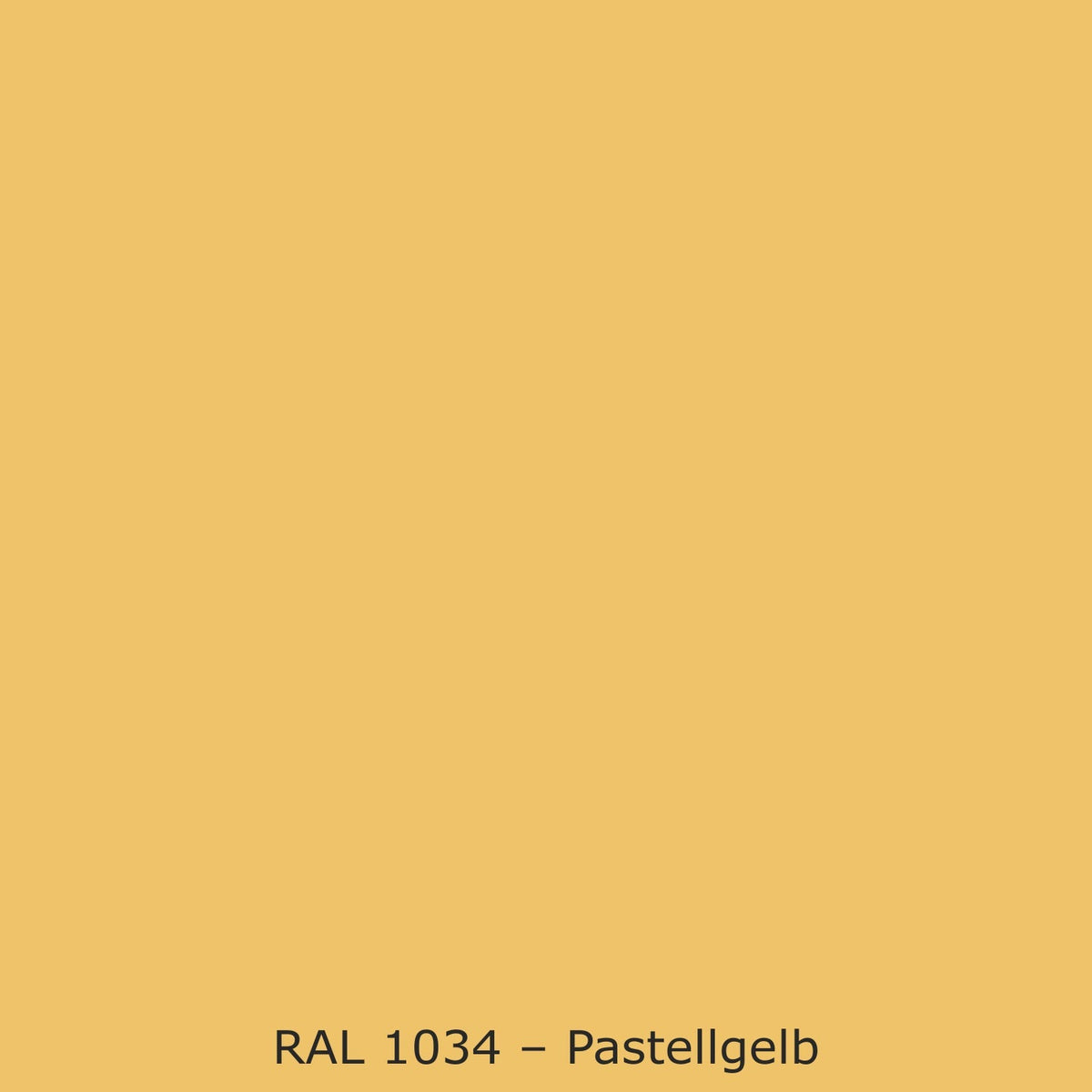 Küchenrückwand Einfarbig #EFC369 RAL 1034 – Pastellgelb