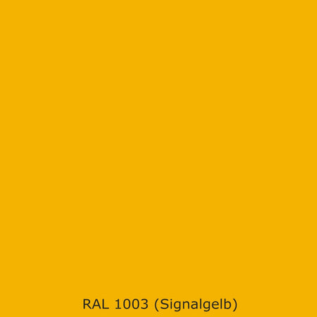 Küchenrückwand Einfarbig #F4B300 RAL 1003 (Signalgelb)
