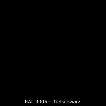 Küchenrückwand Einfarbig #000000 RAL 9005 – Tiefschwarz