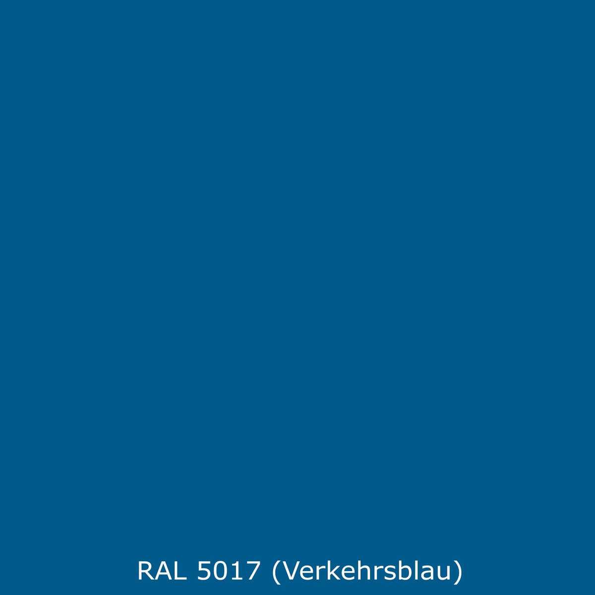 Küchenrückwand Einfarbig RAL 5017 (Verkehrsblau)