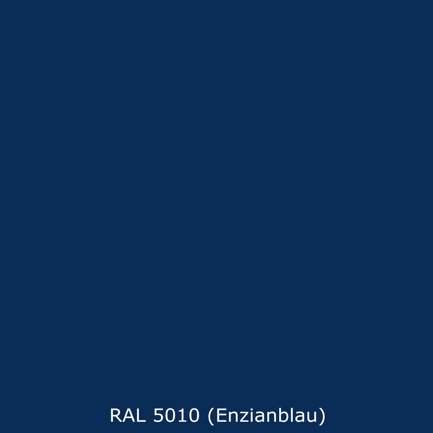 Küchenrückwand Einfarbig RAL 5010 Enzianblau