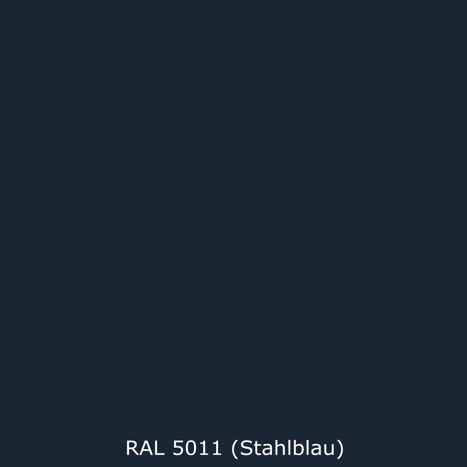 Küchenrückwand Einfarbig RAL 5011 Stahlblau