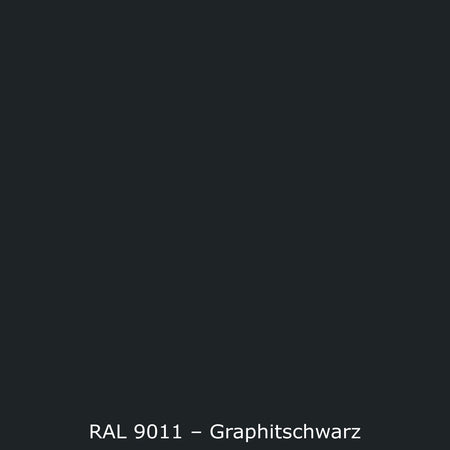 Küchenrückwand Einfarbig RAL 9011 Graphitschwarz