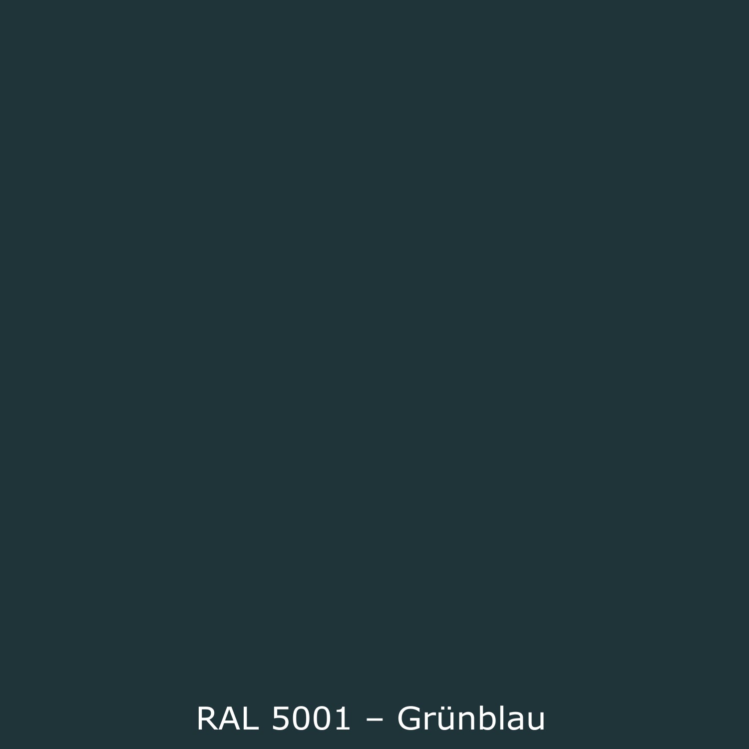 Küchenrückwand Einfarbig RAL 5001 Grünblau