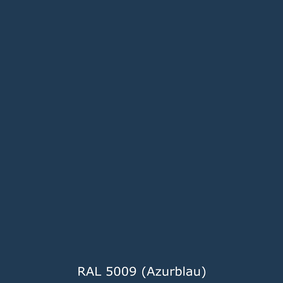 Küchenrückwand Einfarbig RAL 5009 Azurblau