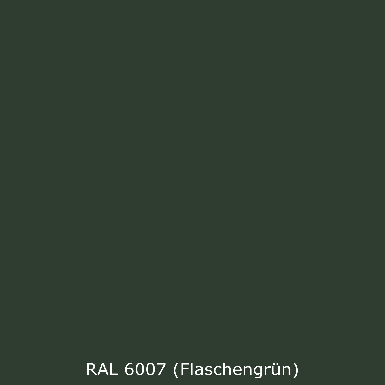 Spritzschutz Küche Einfarbig RAL 6007 Flaschengrün