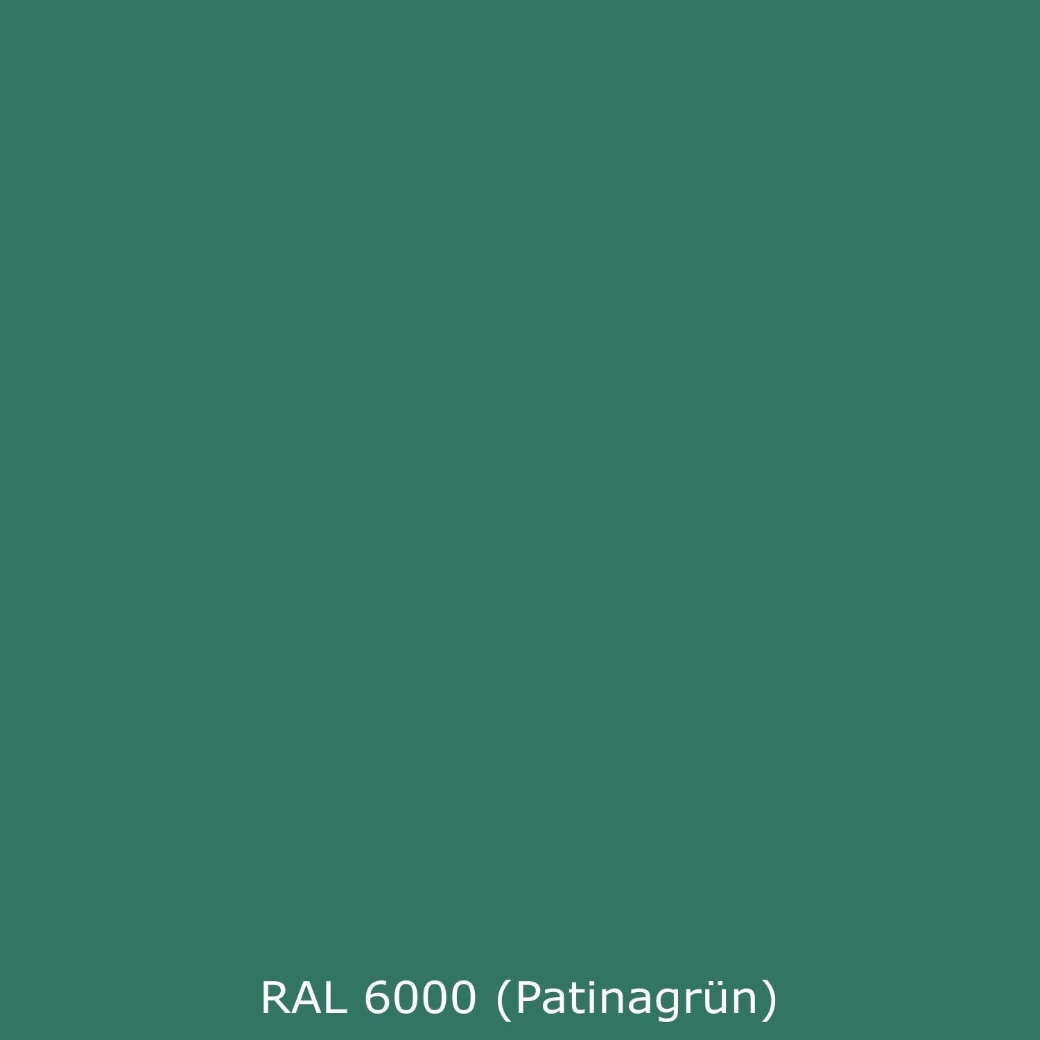 Küchenrückwand Einfarbig RAL 6000 – Platinagrün
