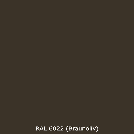 Küchenrückwand Einfarbig RAL 6022 Braunoliv