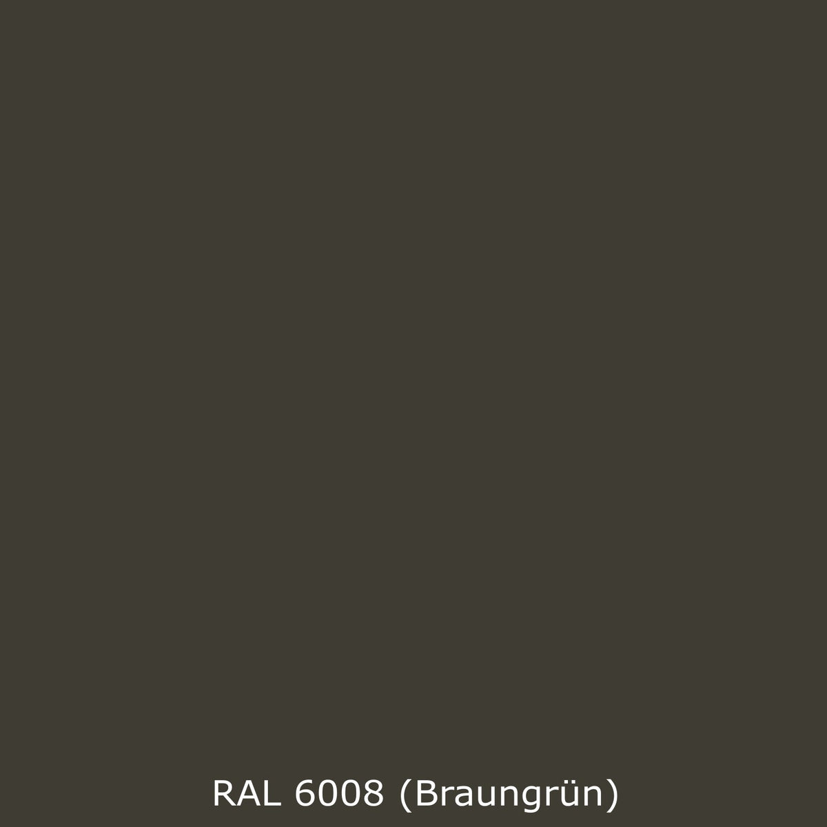 Küchenrückwand Einfarbig RAL 6008 Braungrün