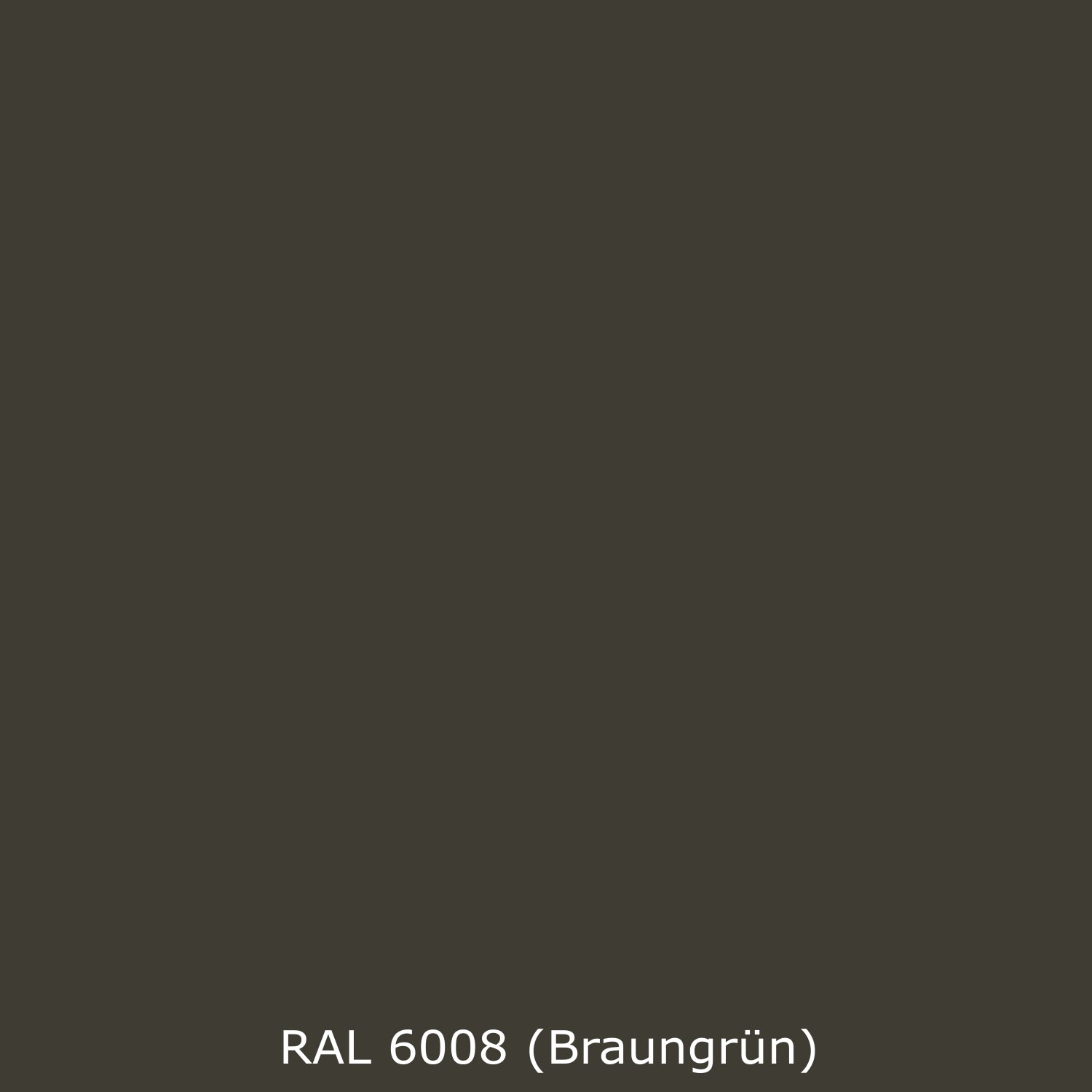 Küchenrückwand Einfarbig RAL 6008 Braungrün