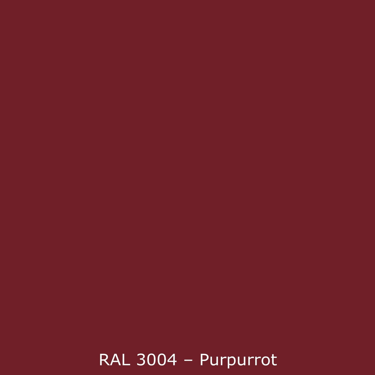 Küchenrückwand Einfarbig RAL 3004 Purpurrot