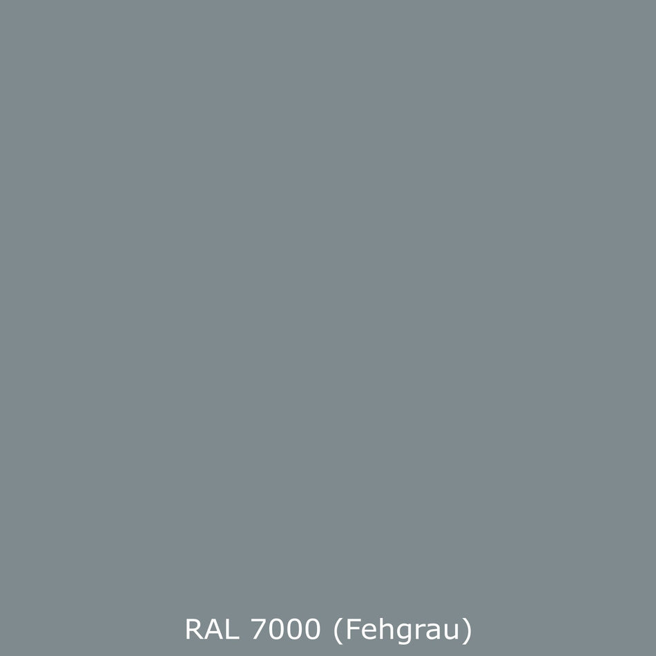 Küchenrückwand Einfarbig RAL 7000 Fehgrau