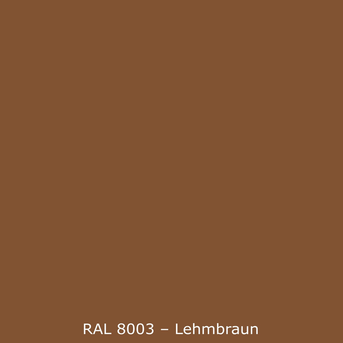 Küchenrückwand Einfarbig RAL 8003 Lehmbraun