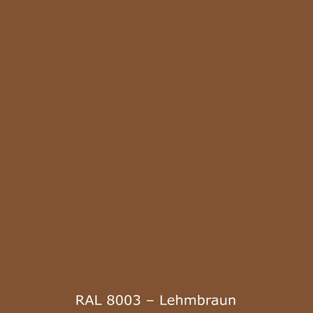 Küchenrückwand Einfarbig RAL 8003 Lehmbraun