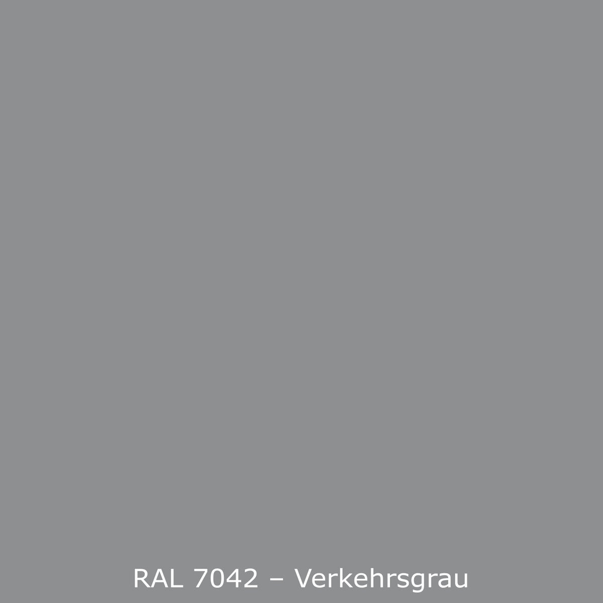 Küchenrückwand Einfarbig RAL 7042 Verkehrsgrau