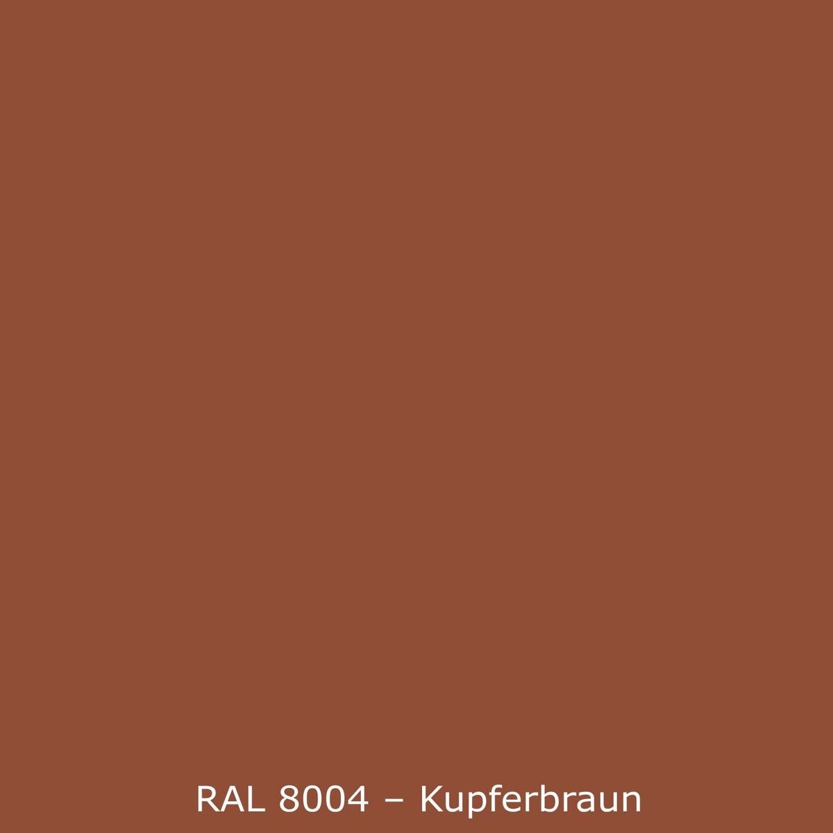 Küchenrückwand Einfarbig RAL 8004 Kupferbraun
