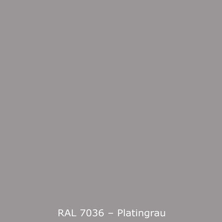 Küchenrückwand Einfarbig RAL 7036 Platingrau