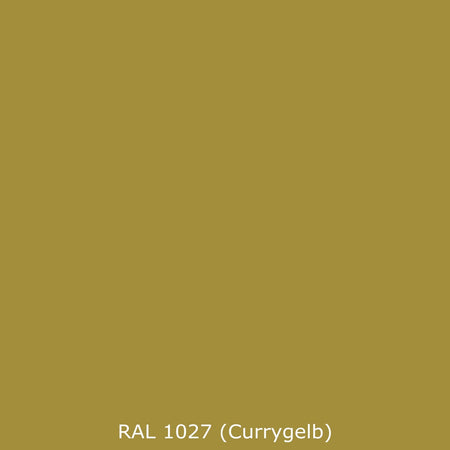 Küchenrückwand Einfarbig RAL 1027 Currygelb