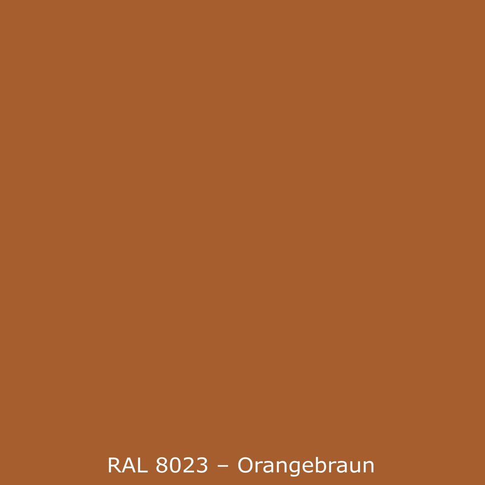 Küchenrückwand Einfarbig RAL 8023 Orangbraun