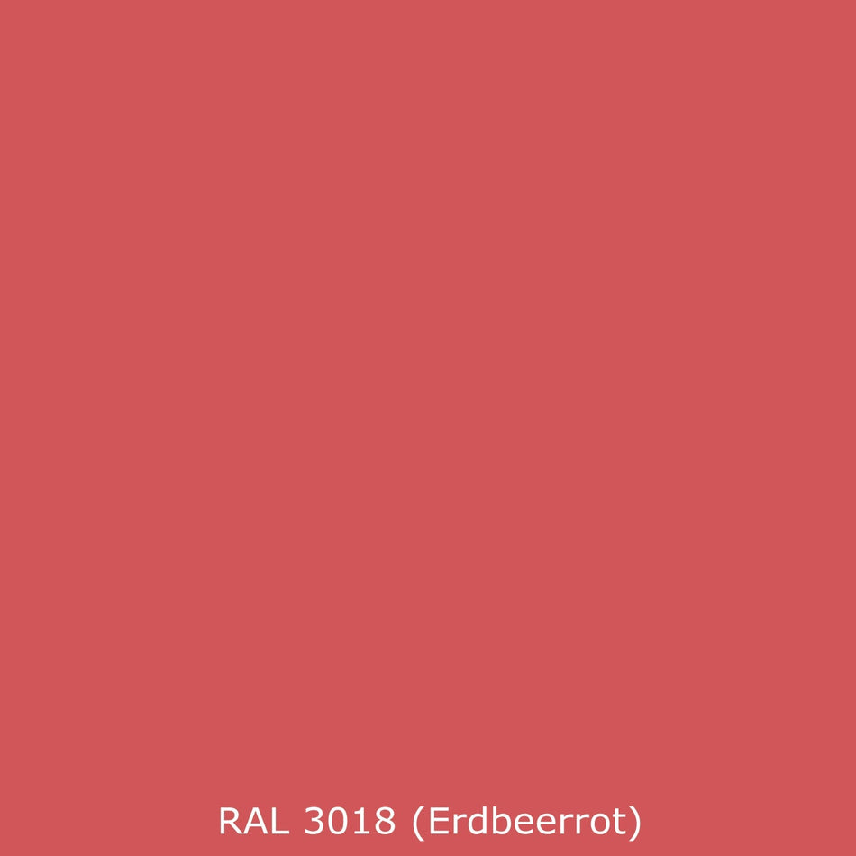 Küchenrückwand Einfarbig RAL 3018 Erdbeerrot