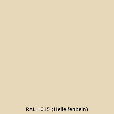 Küchenrückwand Einfarbig RAL 1015 Hellelfenbein