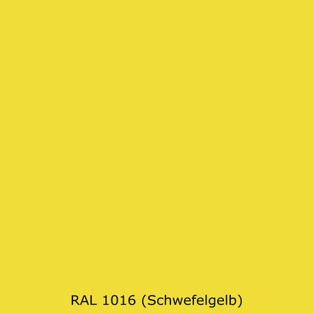 Küchenrückwand Einfarbig RAL 1016 Schwefelgelb