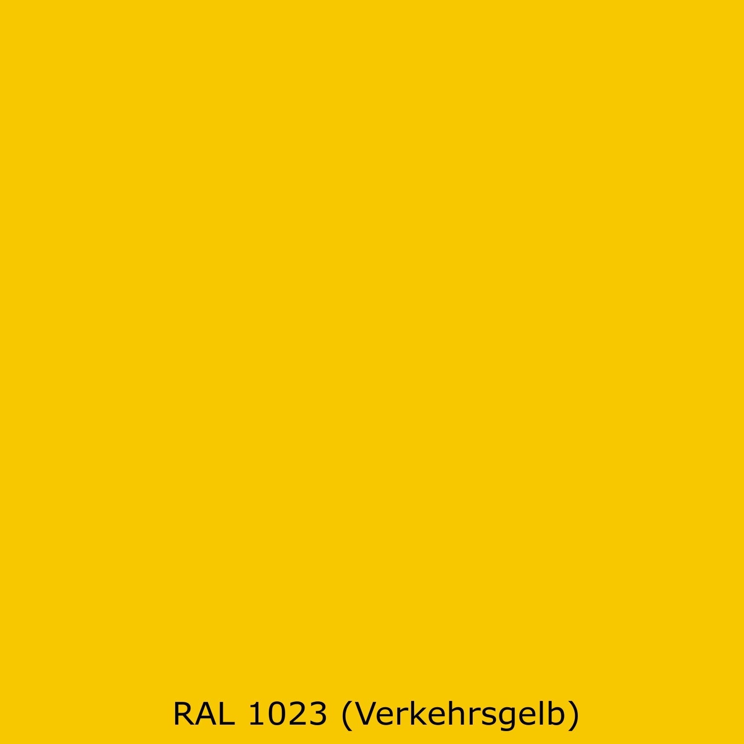 Küchenrückwand Einfarbig RAL 1023 Verkehrsgelb