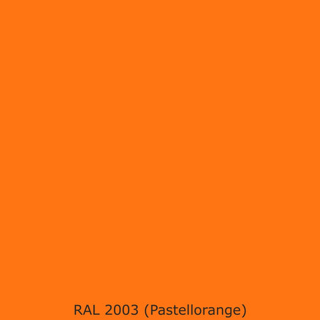 Küchenrückwand Einfarbig RAL 2003 Pastellorange