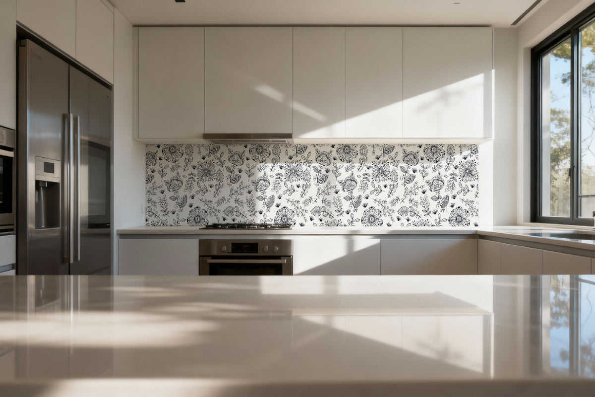 Küchenrückwand Florales Muster