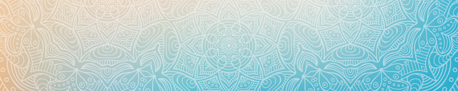 Küchenrückwand Mandala Blau