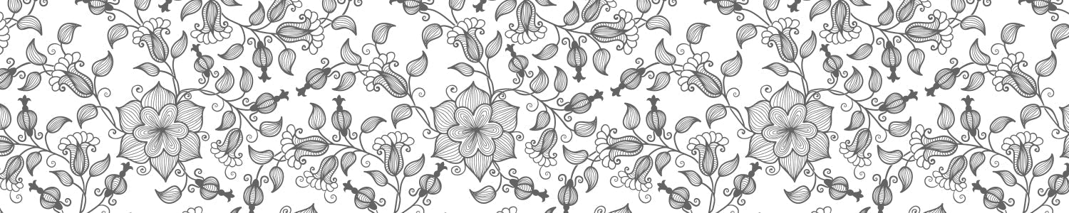 Küchenrückwand Florales Ornament