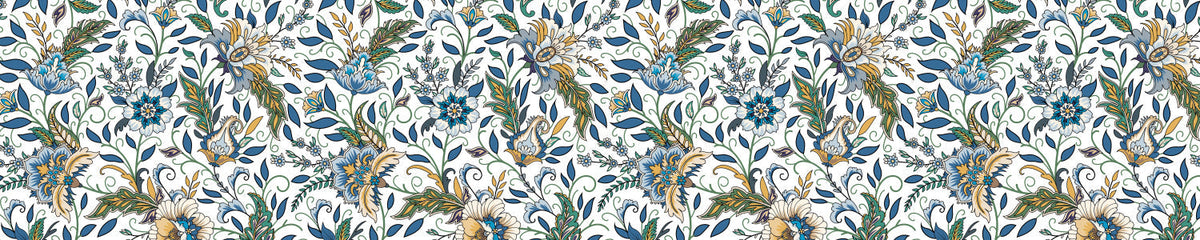 Küchenrückwand Florales Ornament