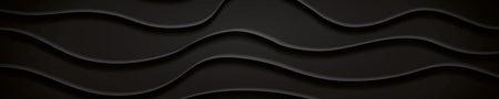 Küchenrückwand Schwarz Wellen Design