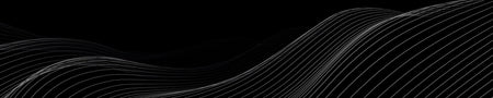 Küchenrückwand Schwarz Linien Design