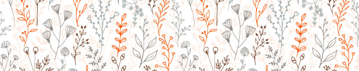 Küchenrückwand Florales Muster Design