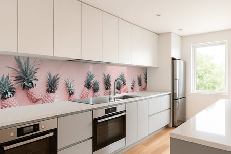 Küchenrückwand Stylische Ananas Design