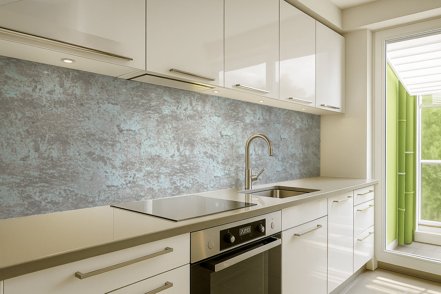 Spritzschutz Küche Betonoptik