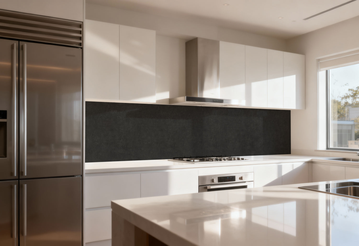 Spritzschutz Küche Betonoptik