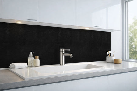 Waschbeckenrückwand Betonoptik