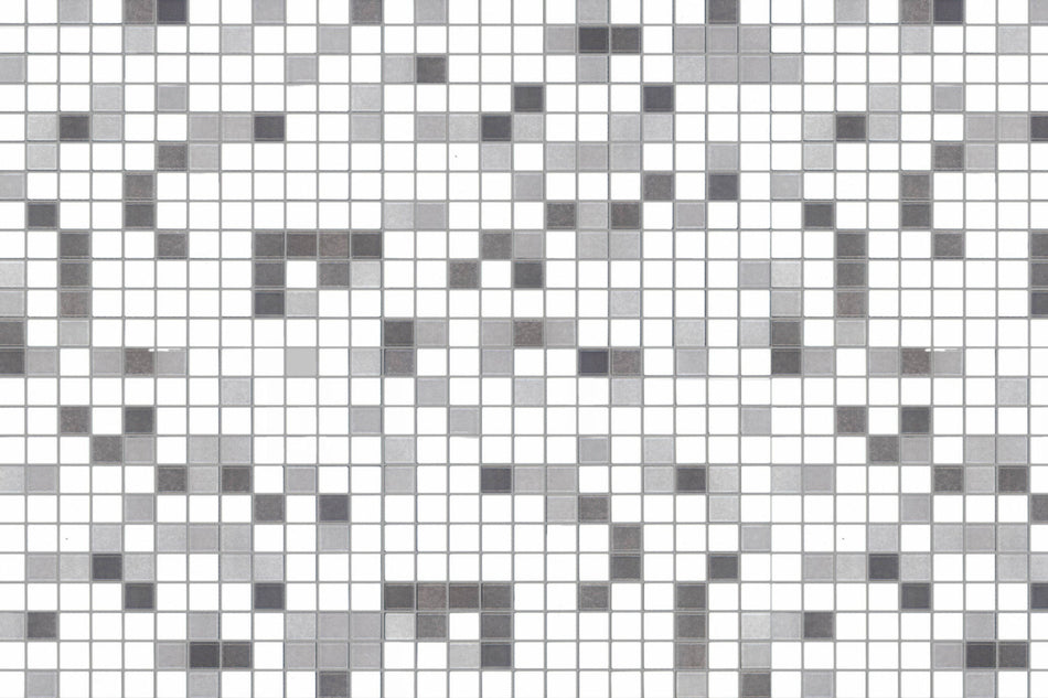 Badrückwand Fliesenoptik